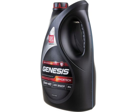 Моторное масло Лукойл GENESIS ARMORTECH 5W-40, 4 л 3148675 – изображение 4