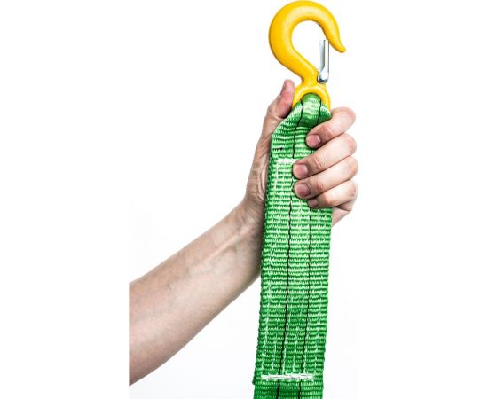 Буксировочный трос Tplus 6 т, 6 м, крюк/петля T000106 – изображение 5