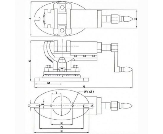 Двухосевые станочные тиски WILTON AMV/SP-150 WI11707EU 150х150 – изображение 5