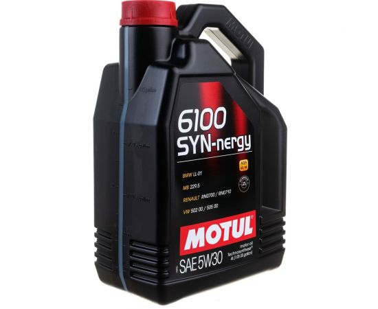 Моторное масло 6100 SYN-NERGY 5W30 4 л MOTUL 107971 – изображение 5