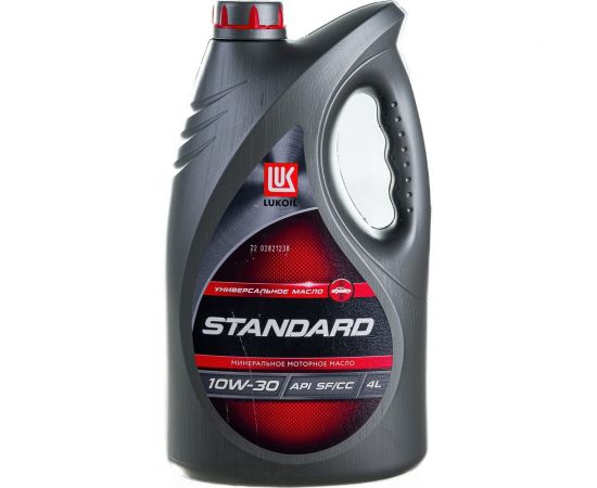 Моторное масло Лукойл СТАНДАРТ SAE 10W-30, API SF/CC, 4 л 19431 