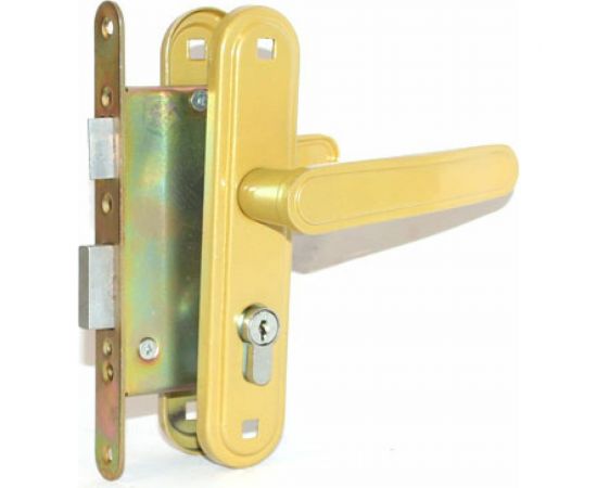 Врезной замок ЗЕНИТ Зенит-ЗВ4-3.03 золото 08778 