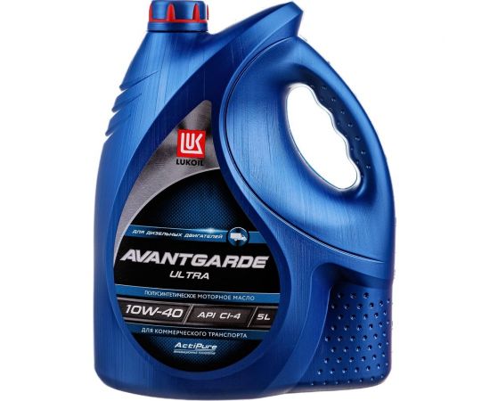 Моторное масло Лукойл АВАНГАРД УЛЬТРА, 10W40 5 л 1553213 
