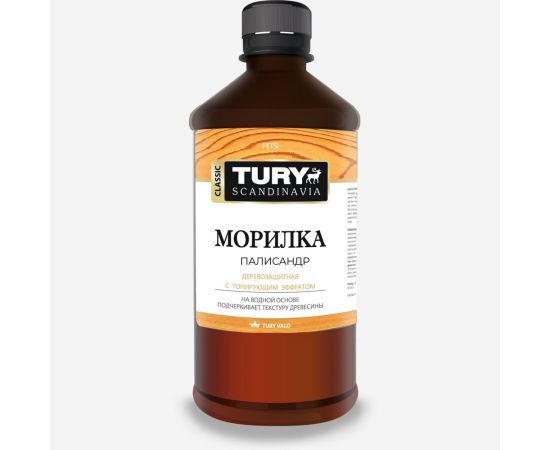 Деревозащитная морилка TURY (палисандр; 0,5 л) 00002004872 