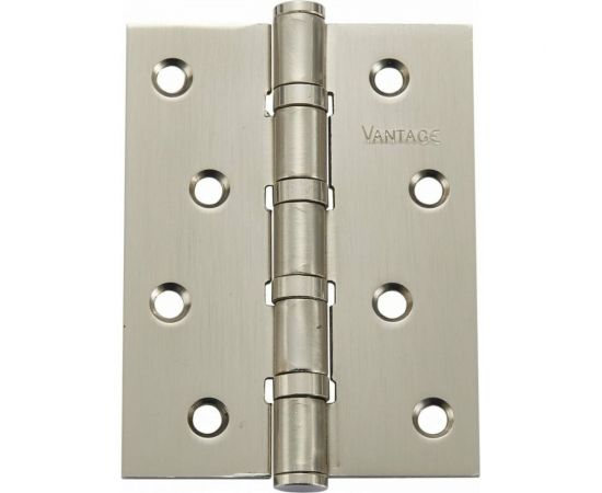 Универсальная петля Вантаж 100x75x2,5 мат. никель, 2 шт. 4BB-SN 