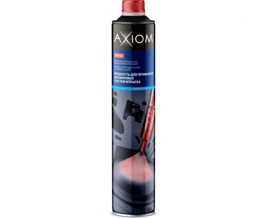 Жидкость для промывки бензиновых систем впрыска AXIOM 930 мл a9107 