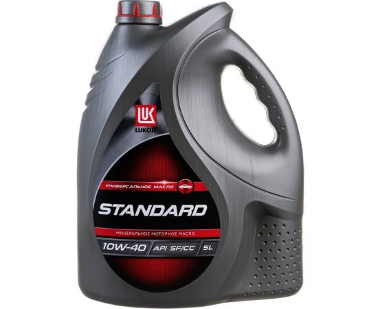Моторное масло Лукойл СТАНДАРТ SAE 10W-40, API SF/CC, 5 л 19186 