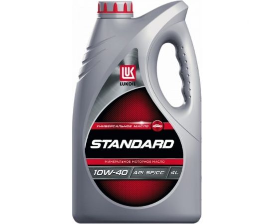 Моторное масло Лукойл СТАНДАРТ SAE 10W-40, API SF/CC, 4 л 19185 