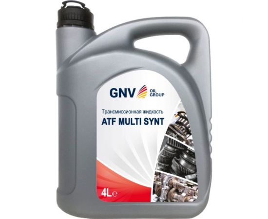 Синтетическая жидкость для автоматических трансмиссий GNV ATF Multi Synt, 4 л GMS101212501451SYN0004 
