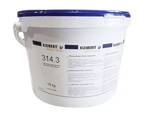 Однокомпонентный клей Kleiberit 314.3 16 кг, Д4 KLB0141/16 