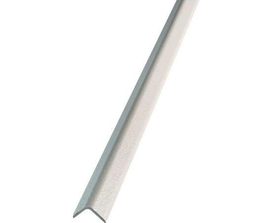 Алюминиевый внешний угол Лука (10x10x1 мм; 2,7 м; белый) УТ000066379 