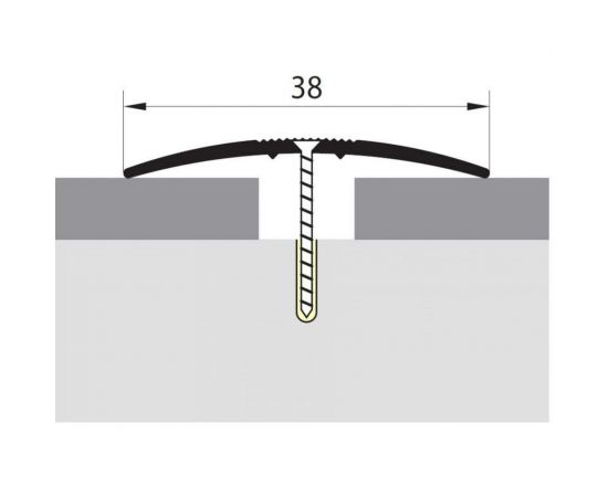 Стык РУССКИЙ ПРОФИЛЬ 38 мм, 0.9 м, дуб гринвич, 10 штук 4680427035005 – изображение 2