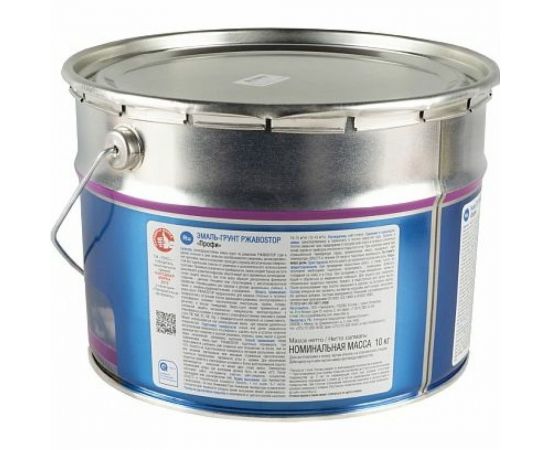 Грунт-эмаль по ржавчине 3 в 1 ТЕКС Ржавоstop (коричневая; 10 кг) 135368 – изображение 2