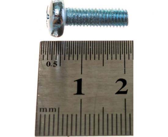 Винт КРЕП-КОМП полуцилиндрическая головка, цинк DIN7985 5х16 65шт вц516мф – изображение 2