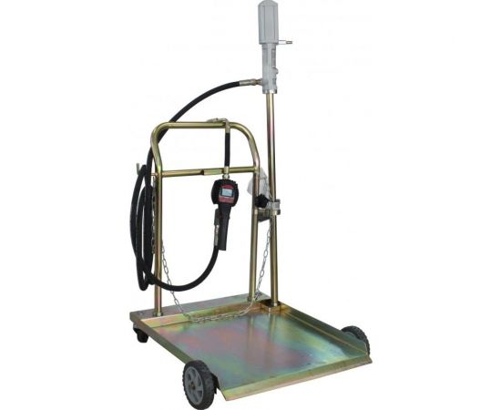 Маслораздаточная мобильная установка с пневмонасосом и электронным расходомером Trommelberg UZM12990 – изображение 2