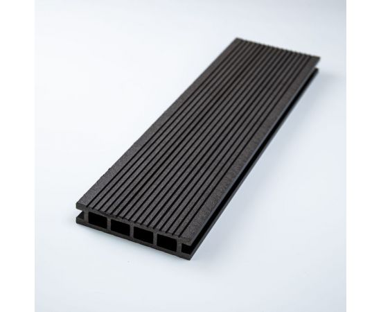 Террасная доска Экодекинг Экстра 4 м, шоколад, 5 шт. 4687202325450 – изображение 2