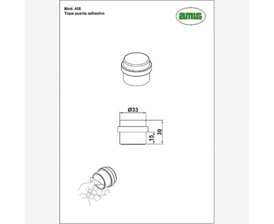 ��топор на клеевой основе Amig прозрачный 408-33 – изображение 2