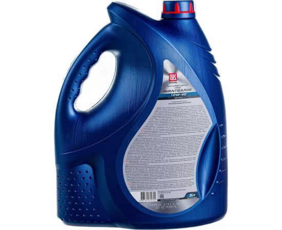 Моторное масло Лукойл АВАНГАРД полусинтетическое SAE 10W-40, API CF-4/SG, 5 л 19306 – изображение 3