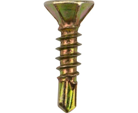 Оконный саморез KRANZ сверло 3,9x16, желтый цинк, 1000 шт. KR-01-3722-002 – изображение 3