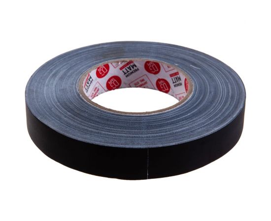 Клейкая лента DGTAPE MATT - Гаффа тейп 25мм/50м - Черный MATT50025/50/B – изображение 3