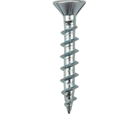 Оконный саморез KRANZ острый 4,1x25 белый цинк 500 шт. KR-01-3721-002 – изображение 3