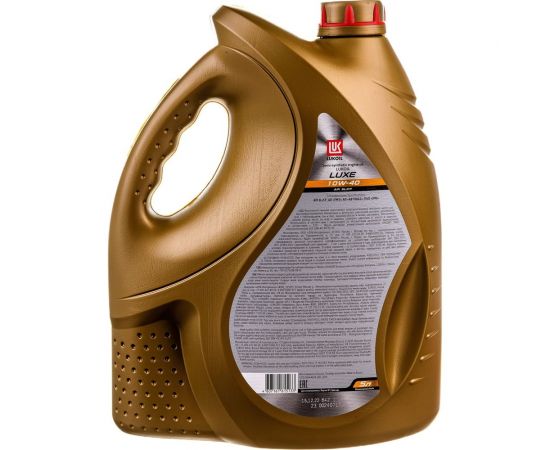 Моторное масло Лукойл Люкс SAE 10W-40, API SL/CF 5 л 19299 – изображение 3