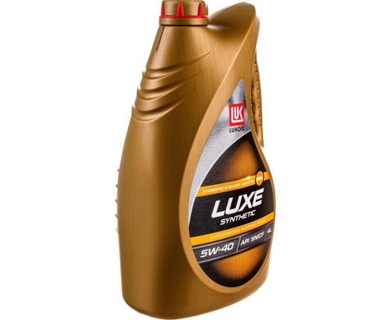 Моторное масло Лукойл ЛЮКС синтетическое SAE 5W-40, API SN/CF, 4 л 207465 – изображение 4