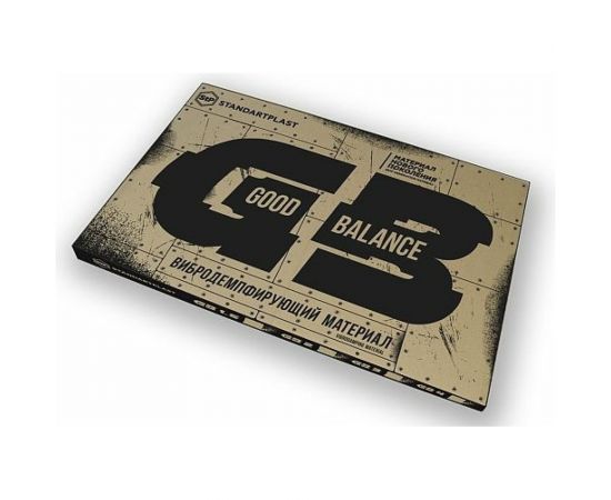 Вибродемпфирующий материал STP Good Balance 3 уп-10 листов 54233 – изображение 4