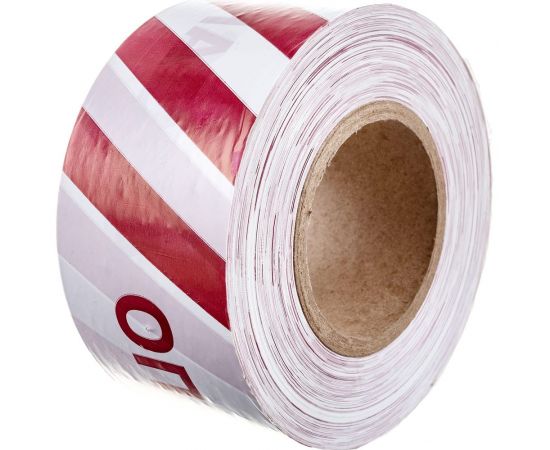 Оградительная лента REXANT Опасная зона, 75 мм х 250 м, белый-красный 19-3027 – изображение 4