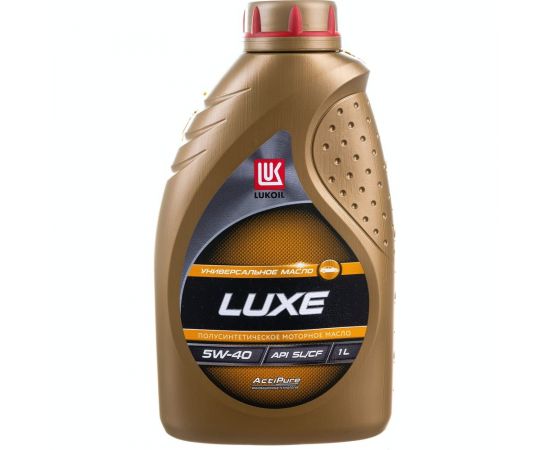 Моторное масло Лукойл ЛЮКС полусинтетическое SAE 5W-40, API SL/CF, 1 л 19189 – изображение 4