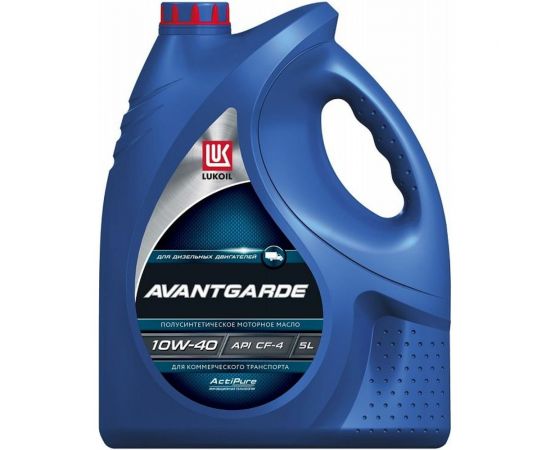 Моторное масло Лукойл АВАНГАРД полусинтетическое SAE 10W-40, API CF-4/SG, 5 л 19306 – изображение 5