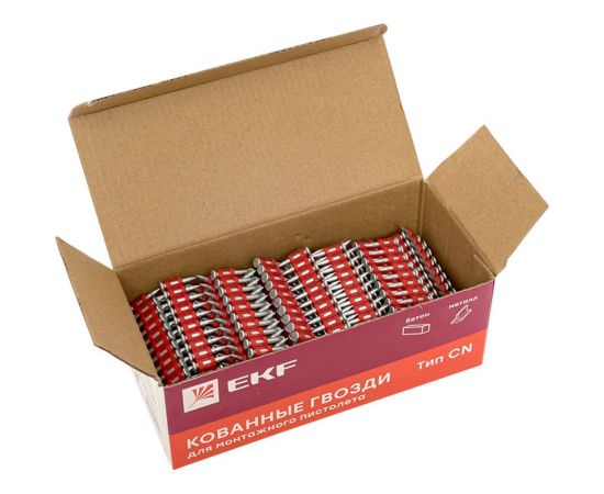 Кованные гвозди по бетону, металлу EKF Bullet Type, тип CN, диаметр 3 мм, длина 19 мм, цинк, 1000 шт. cpn-3019bp – изображение 8