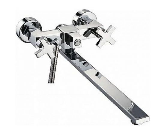 Смеситель для ванны LEDEME излив L35F-2, дивертор в корпусе, керамика L2584 65668 