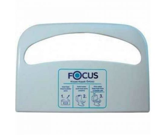 Диспенсер для покрытий на унитаз Focus 280x50x420 мм, пластик, белый BON-8027968 