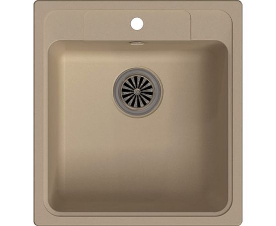 Мойка EWIGSTEIN Elegant 50 кварц, 1-чаша, 518х478 мм, крем E- 50 крем 