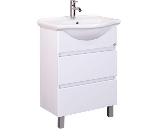 Тумба с раковиной Onika ЭЛИТА 60.13 белая 106120 