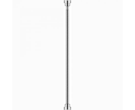 Карниз телескопический из нержавеющей стали, с анти-скользящими накладками, 125-220 см URM D01219 