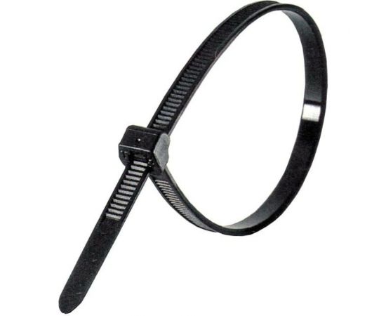 Кабельная стяжка G-POWER черная 3,5 х 300 мм 100 шт. KSB 3,5-300 