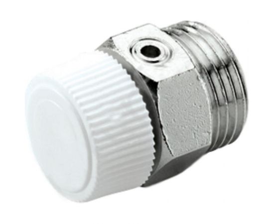 Ручной воздухоотводчик для радиаторов Tiemme 1/2"", никель 1980016 
