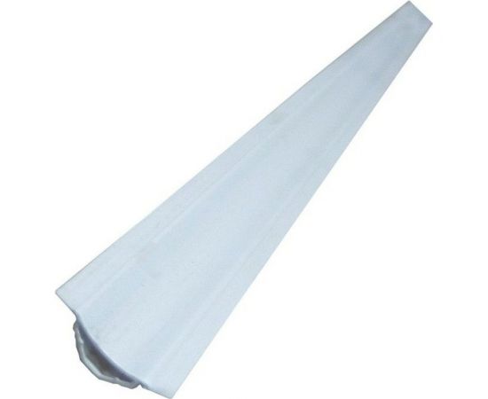 Бордюр на плитку Центурион 1,80 м белый (мягкий край) 45 мм (широкий) 2989 