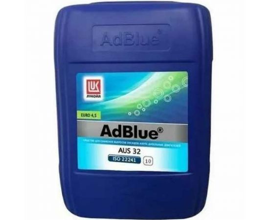 Жидкость для системы SCR дизельных двигателей Лукойл AdBlue, 10 л 1390003 