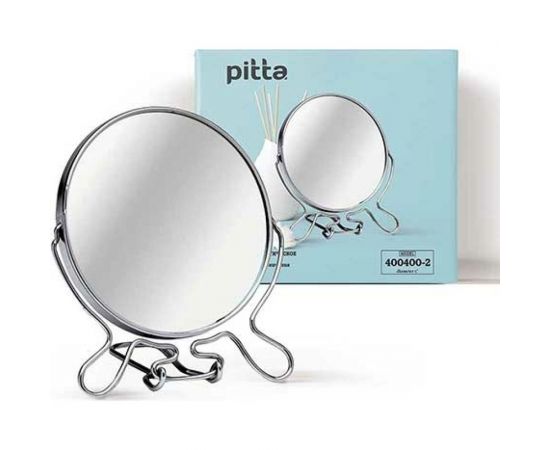 Зеркало Ladina PITTA двустороннее, круглое, металл, обод 5"" 400400-2 