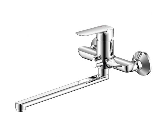 Смеситель для ванны IDDIS Sign с длинными изливом SIGSBL2i10WA 