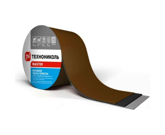 Лента гидроизоляционная Nicoband (10 м х 30 см; коричневый) Технониколь ЦБ770879 