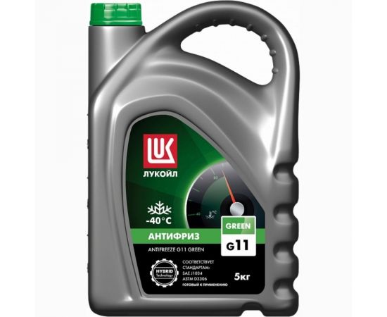 Антифриз Лукойл G11 GREEN, 5 кг 227386 