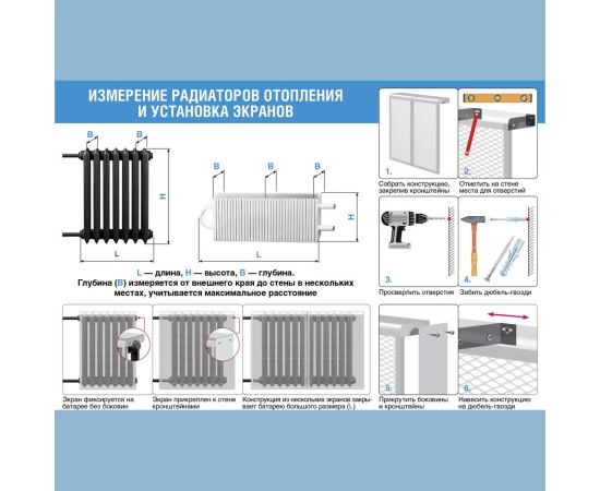 Боковая панель с прорезью для трубы Лидер для экранов на чугунную батарею 61х15 см белый 15111 – изображение 2