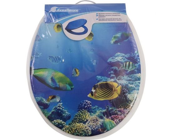 Сиденье для унитаза Аквалиния Рифы SK-06161 – изображение 2