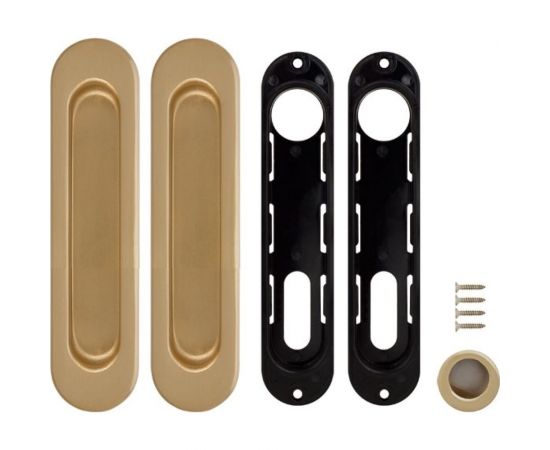 Ручка для раздвижных дверей ARMADILLO SH010-SG-1 Матовое золото 19987 – изображение 2