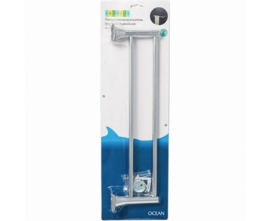 Трубчатый двойной полотенцедержатель GRAMPUS OCEAN GR-2002 2002 – изображение 2