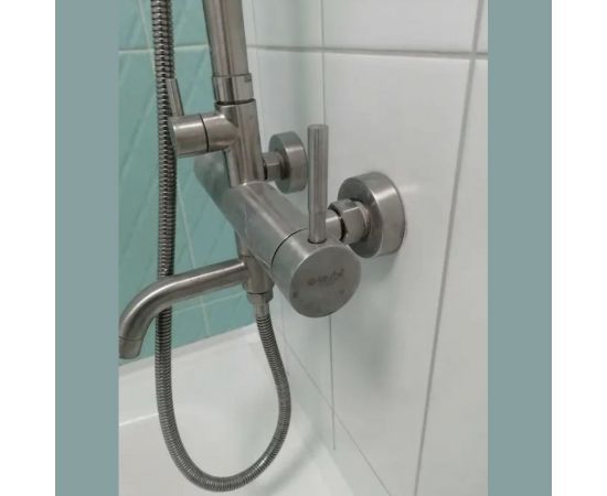 Смеситель для ванны и душа с лейкой "Тропический дождь" G-Lauf ZAP16-A090 – изображение 2